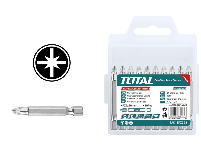 TOTAL ΜΥΤΕΣ ΣΤΑΥΡΟΥ ΜΑΓΝΗΤΙΚΕΣ ΡZ2 50mm 10ΤΕΜ (TAC16PZ223)