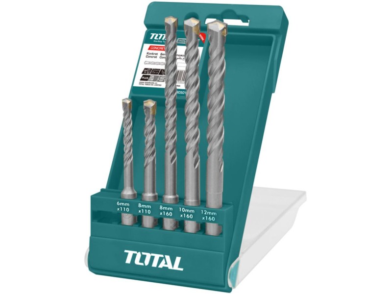 TOTAL SDS - PLUS HAMMER DRILLS BIT SET (TAC190501)