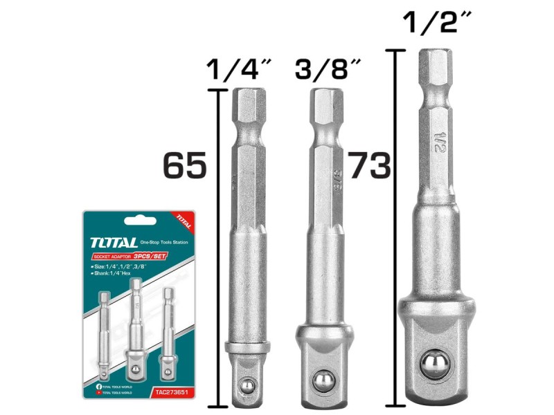 TOTAL Socket Adaptor (TAC273651)