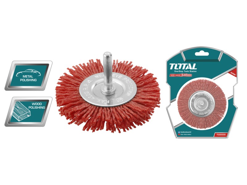 TOTAL NYLON BRUSH 75mm (TAC34035)