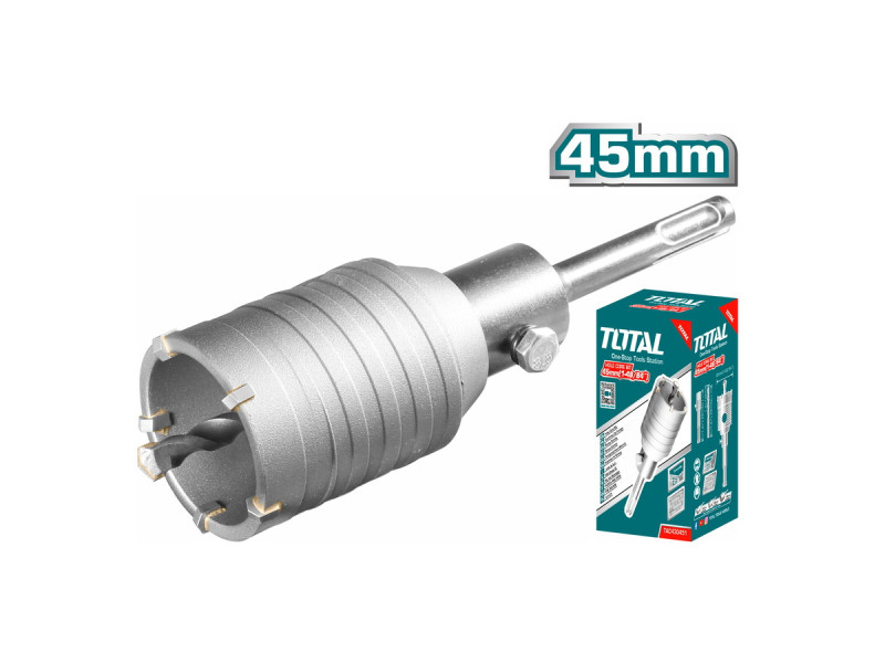 TOTAL ΔΙΑΜΑΝΤΟΚΟΡΩΝΑ ΜΠΕΤΟΥ SDS - PLUS 45mm (TAC430451)