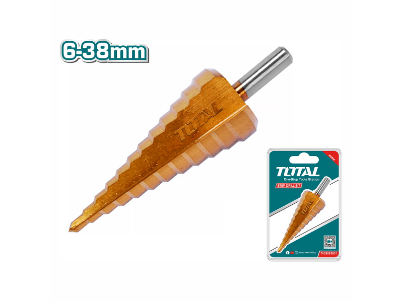 TOTAL Step drill bit 6 - 38mm (TAC8263801)