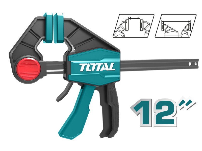 TOTAL ΕΠΑΓΓΕΛΜΑΤΙΚΟΣ ΣΦΙΓΚΤΗΡΑΣ ΑΥΤΟΜΑΤΟΣ ΜΑΡΑΓΚΩΝ 12" (THT1340602)