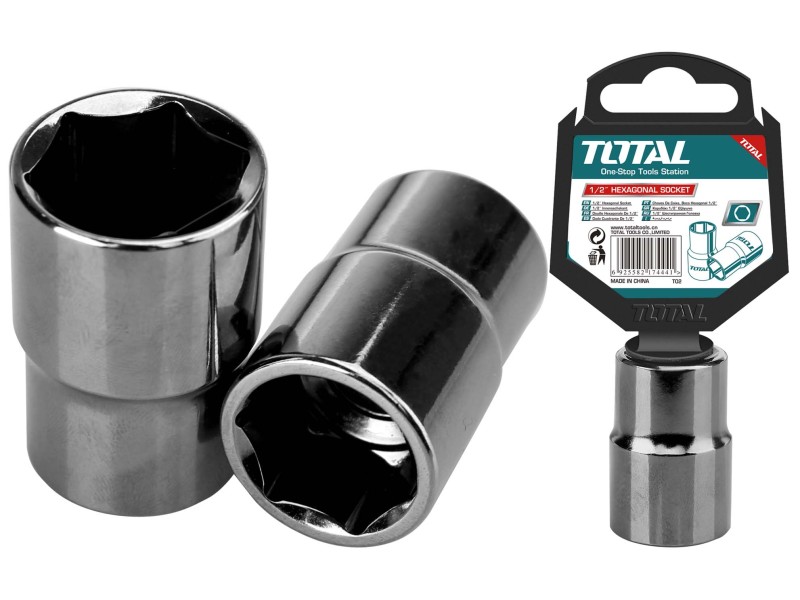 TOTAL HEXAGONAL SOCKETS 1/2"