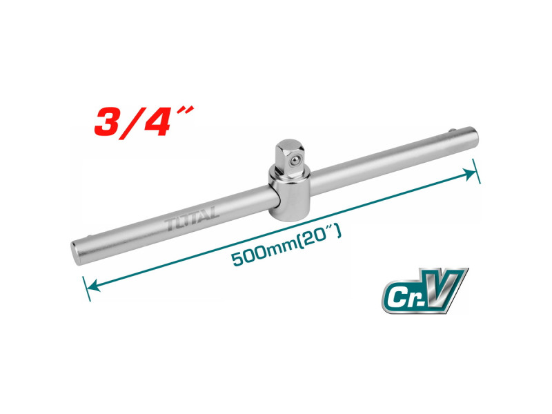 TOTAL 3/4" Sliding T-Bar (THTSTB34201)