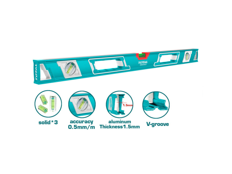 TOTAL SPIRIT LEVEL 80cm (TMT28086)