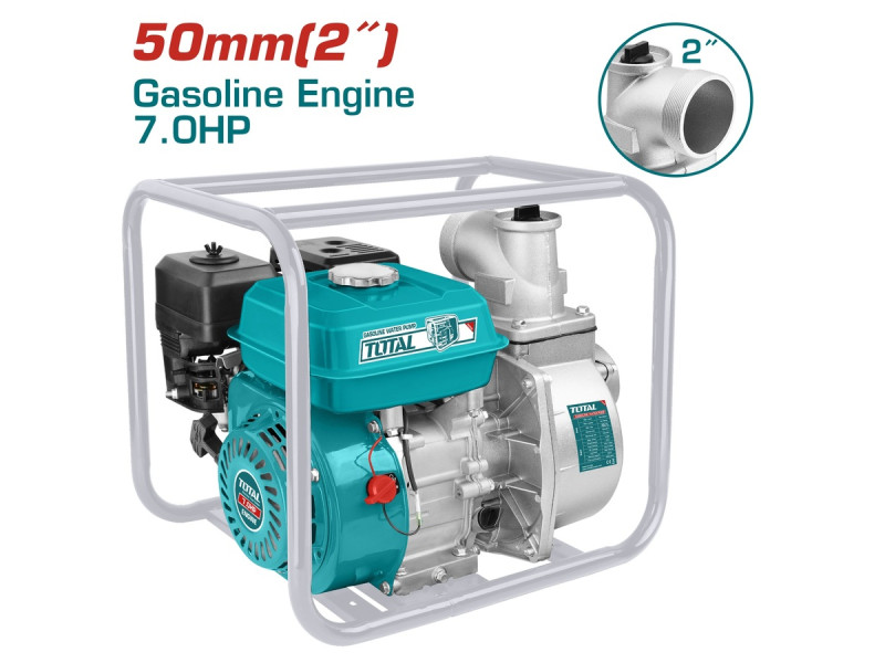 TOTAL Gasoline water pump 2" (TP35012)